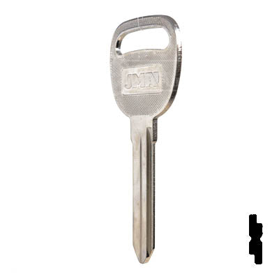 Uncut Key Blank | B93, P1112 | GM Key Automotive Key JMA USA