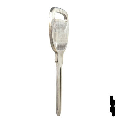 Uncut Key Blank | B96, P1110 | GM Key Automotive Key JMA USA