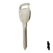 Uncut Key Blank | B96, P1110 | GM Key Automotive Key JMA USA