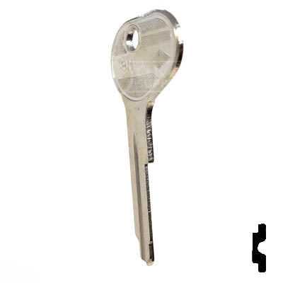 Uncut Key Blank | BMW | BMW1 / B80NR Automotive Key JMA USA