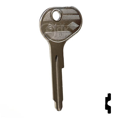Uncut Key Blank | BMW | BMW1 / B80NR Automotive Key JMA USA