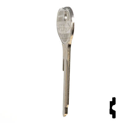 Uncut Key Blank | BMW | BMW1 / B80NR Automotive Key JMA USA