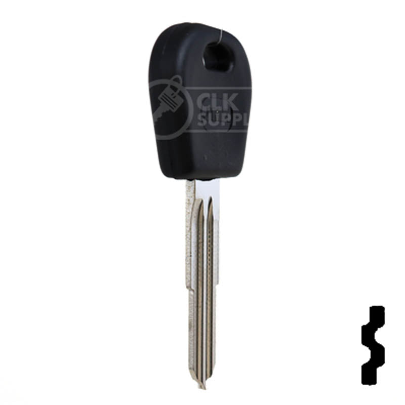 Uncut Key Blank | Daewoo | DW04RAP Automotive Key JMA USA