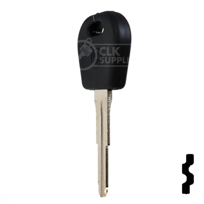 Uncut Key Blank | Daewoo | DW04RAP Automotive Key JMA USA