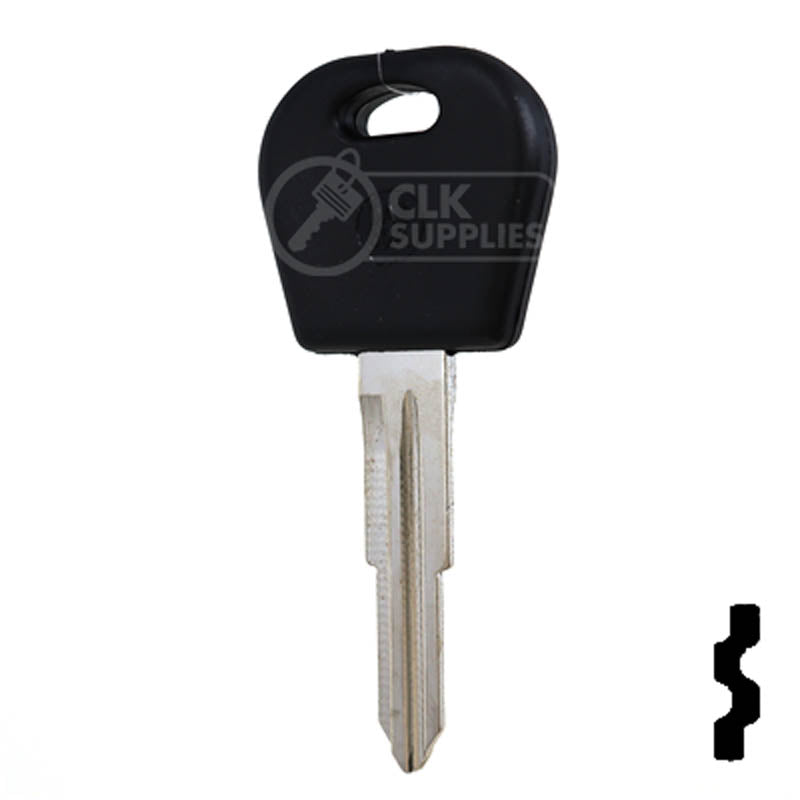 Uncut Key Blank | Daewoo | DW04RAP Automotive Key JMA USA