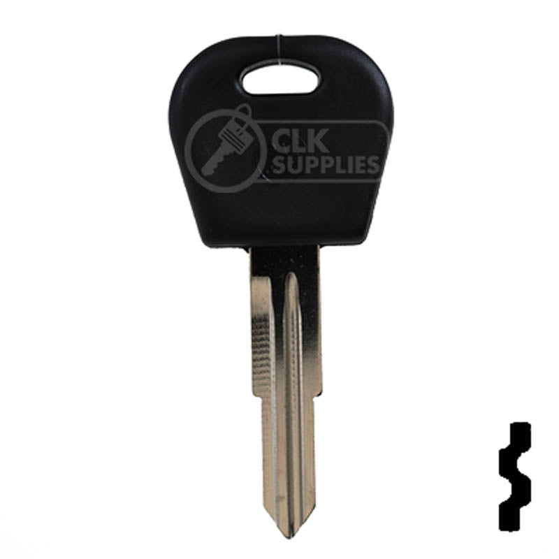 Uncut Key Blank | Daewoo | DW04RAP Automotive Key JMA USA
