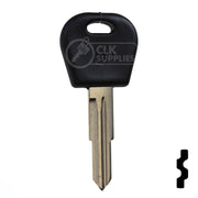 Uncut Key Blank | Daewoo | DW04RAP Automotive Key JMA USA