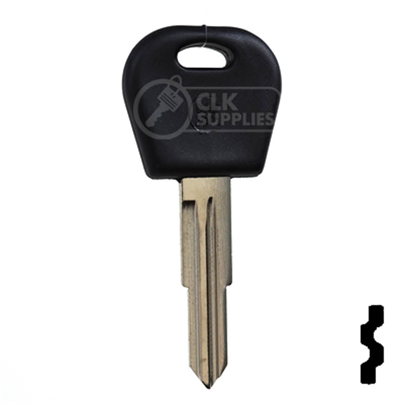 Uncut Key Blank | Daewoo | DW04RAP Automotive Key JMA USA