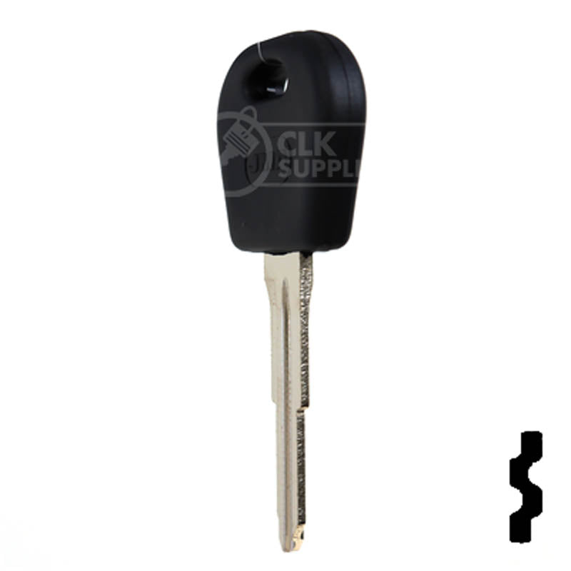 Uncut Key Blank | Daewoo | DW04RAP Automotive Key JMA USA