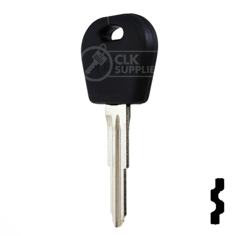 Uncut Key Blank | Daewoo | DW04RAP Automotive Key JMA USA