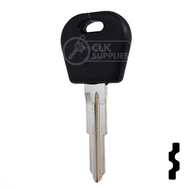 Uncut Key Blank | Daewoo | DW04RAP Automotive Key JMA USA