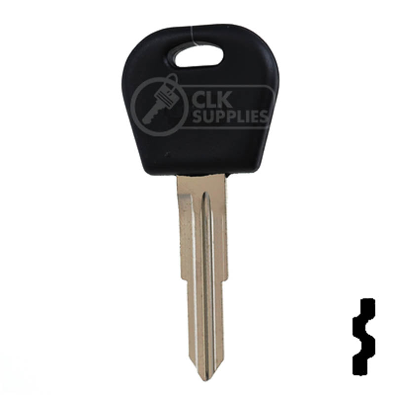 Uncut Key Blank | Daewoo | DW04RAP Automotive Key JMA USA