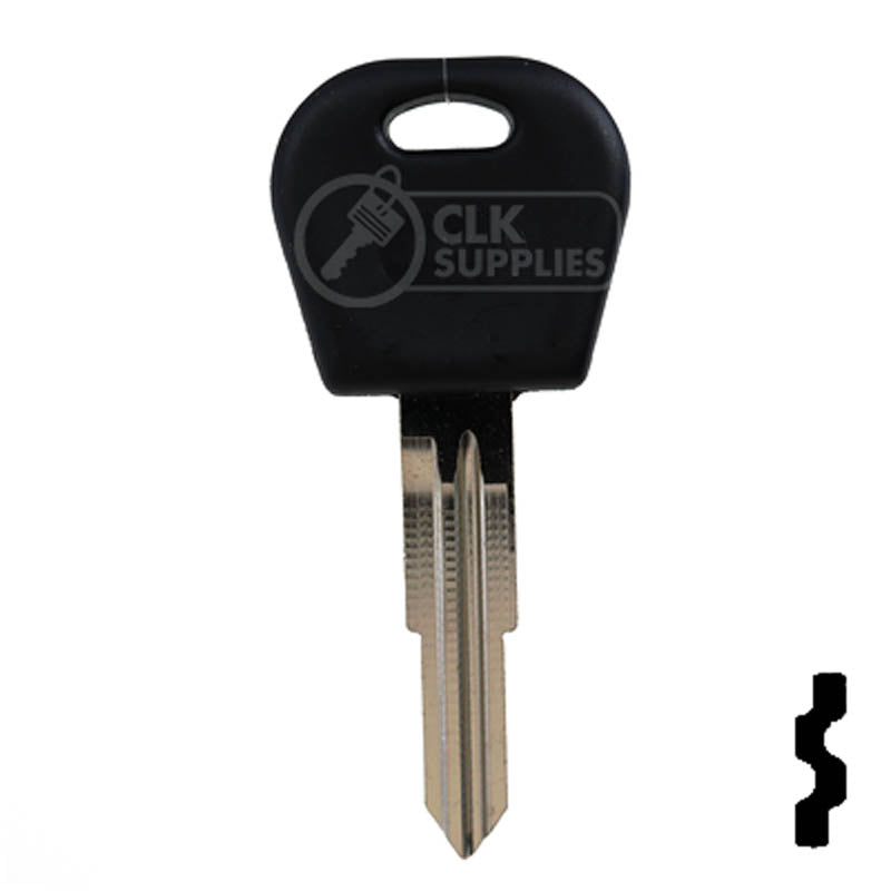 Uncut Key Blank | Daewoo | DW04RAP Automotive Key JMA USA