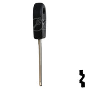 Uncut Key Blank | Daewoo | DW05AP Automotive Key Ilco