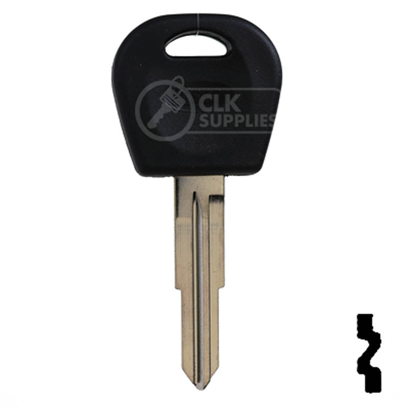 Uncut Key Blank | Daewoo | DW05AP Automotive Key Ilco