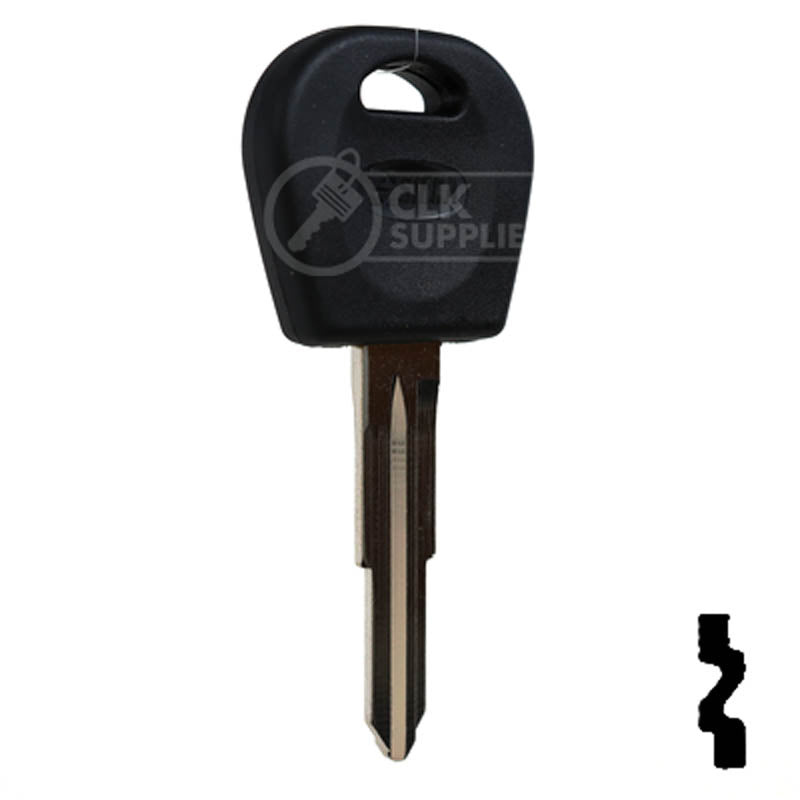 Uncut Key Blank | Daewoo | DW05AP Automotive Key Ilco