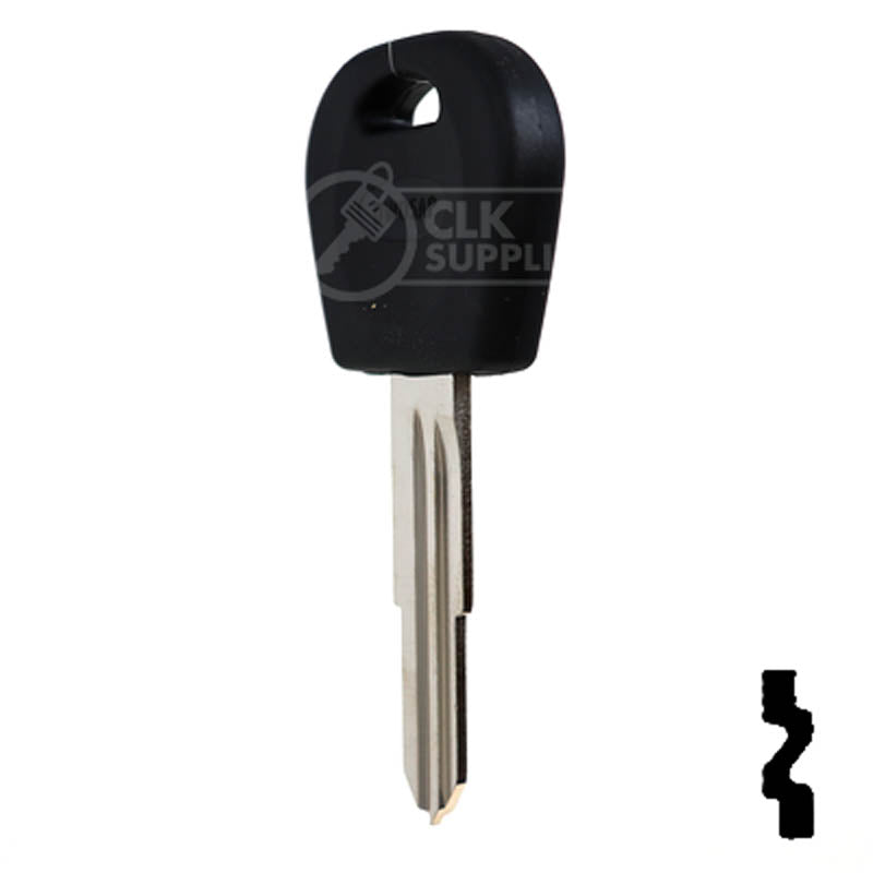 Uncut Key Blank | Daewoo | DW05AP Automotive Key Ilco