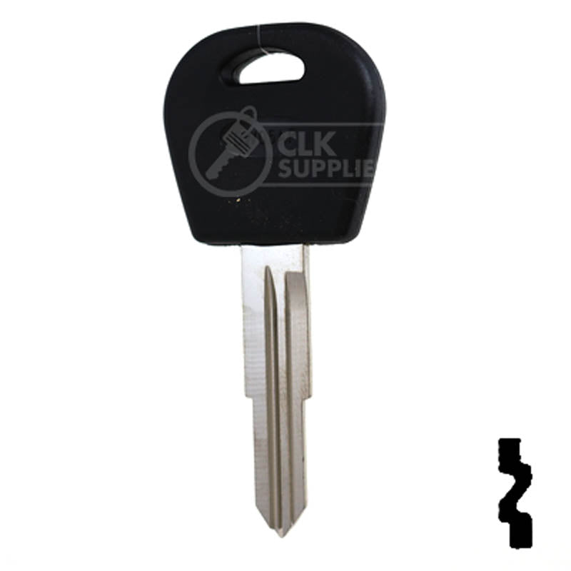 Uncut Key Blank | Daewoo | DW05AP Automotive Key Ilco