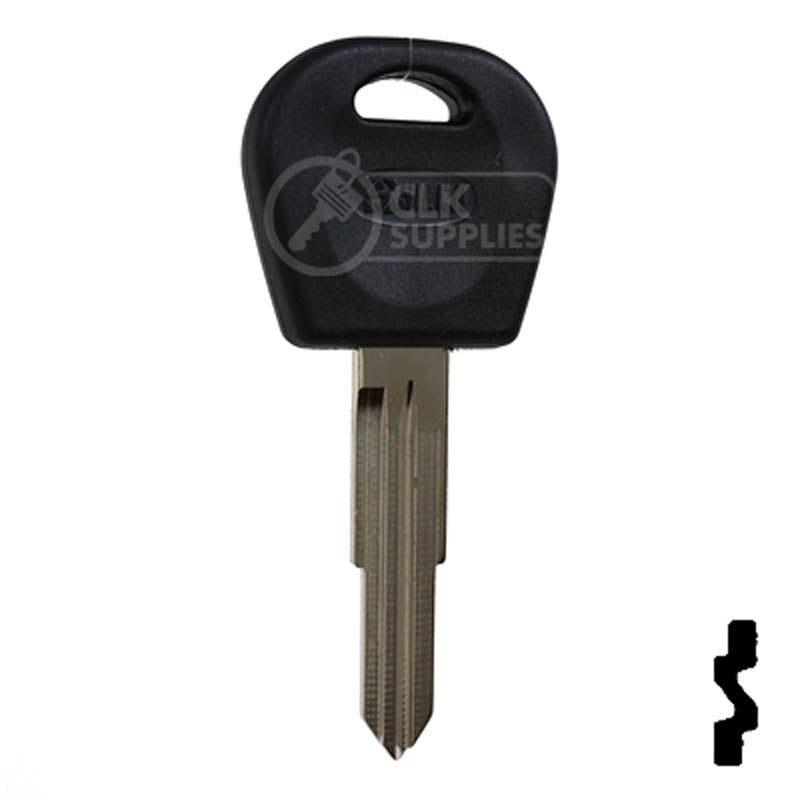 Uncut Key Blank | Daewoo | DW05RAP Automotive Key Ilco
