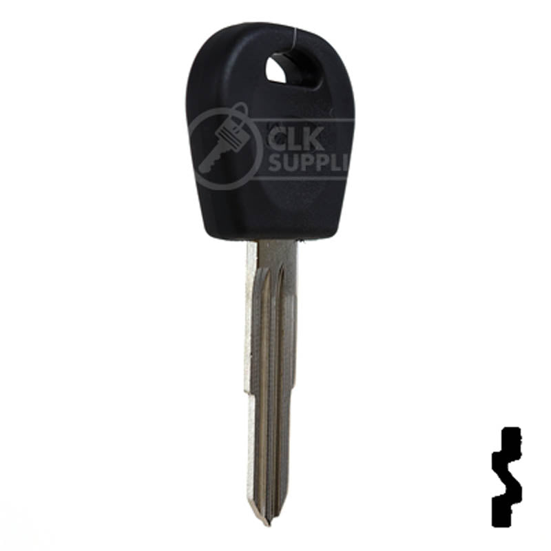 Uncut Key Blank | Daewoo | DW05RAP Automotive Key Ilco