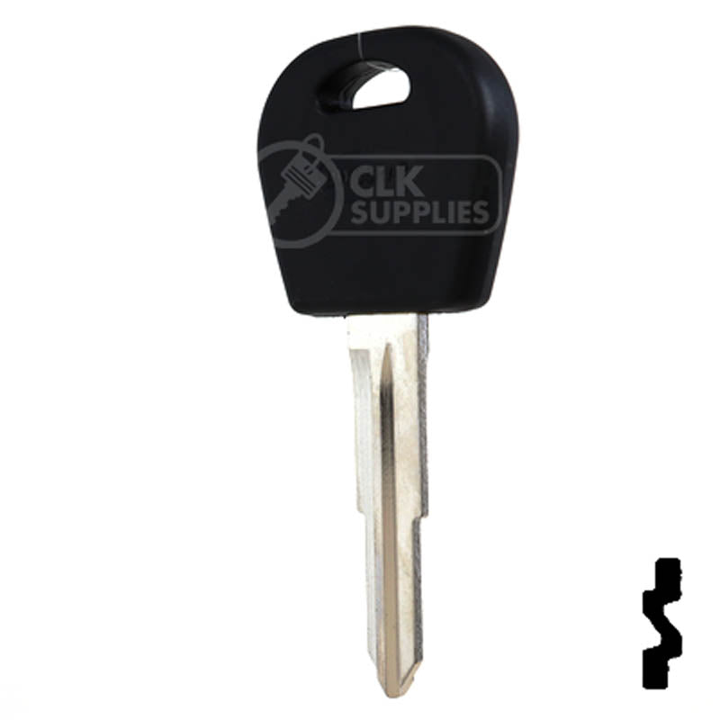 Uncut Key Blank | Daewoo | DW05RAP Automotive Key Ilco
