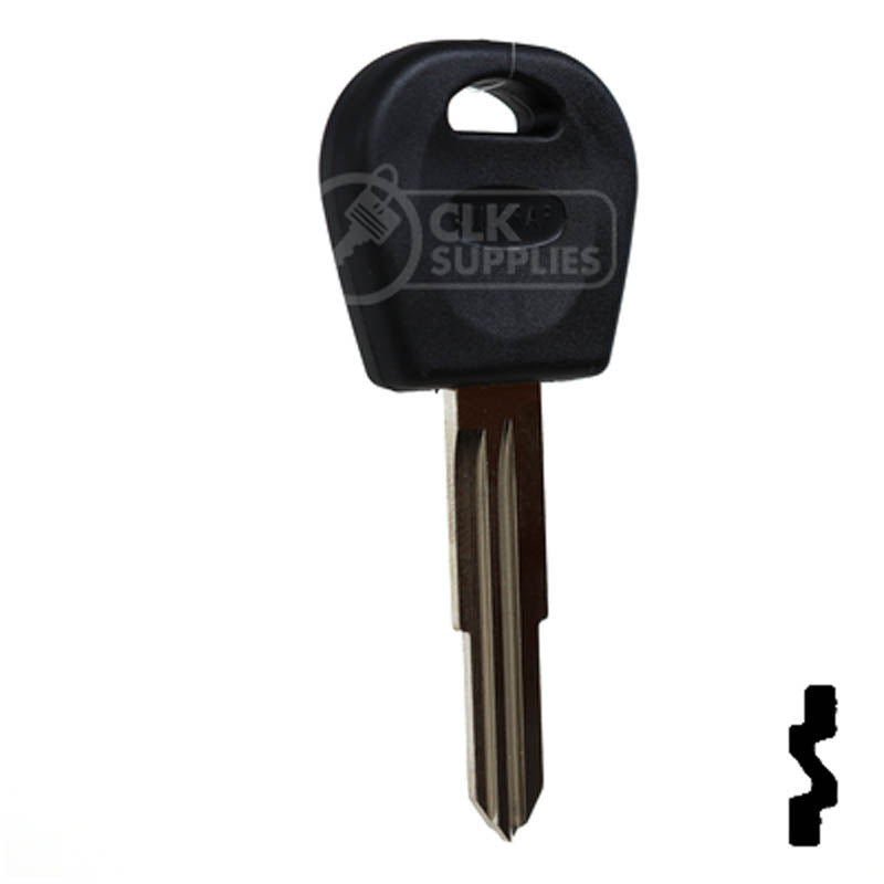 Uncut Key Blank | Daewoo | DW05RAP Automotive Key Ilco
