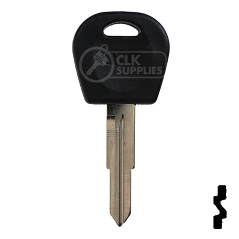 Uncut Key Blank | Daewoo | DW05RAP Automotive Key Ilco