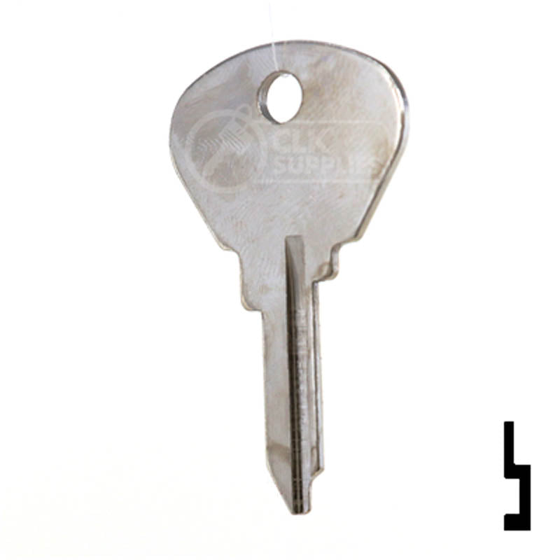 Uncut Key Blank | Fiat | FT44, FT36 Automotive Key JMA USA