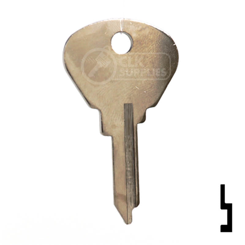 Uncut Key Blank | Fiat | FT44, FT36 Automotive Key JMA USA