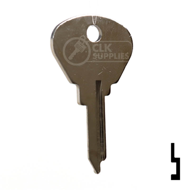 Uncut Key Blank | Fiat | FT44, FT36 Automotive Key JMA USA