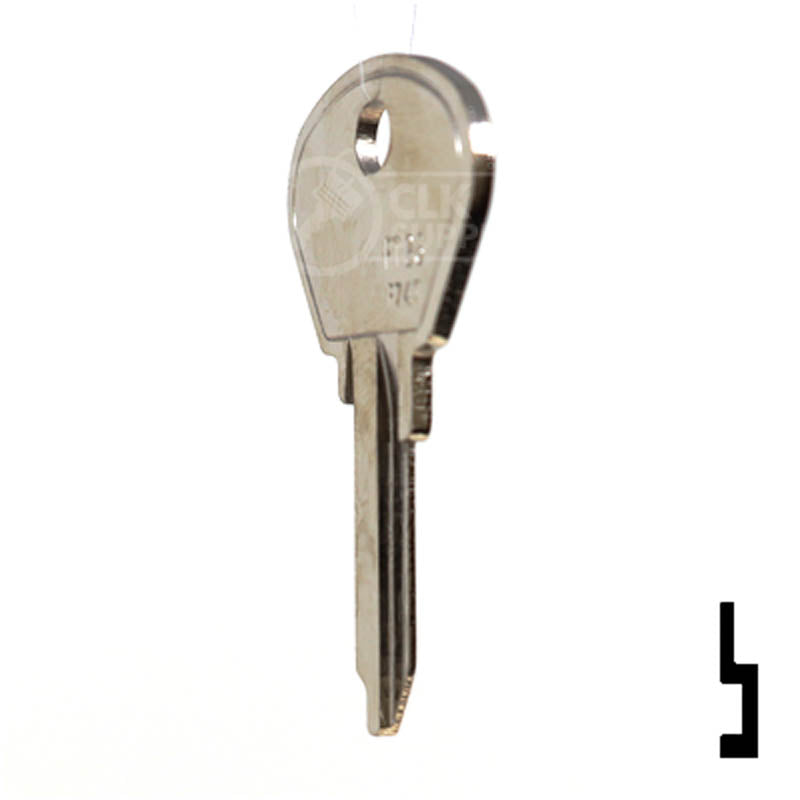 Uncut Key Blank | Fiat | FT44, FT36 Automotive Key JMA USA