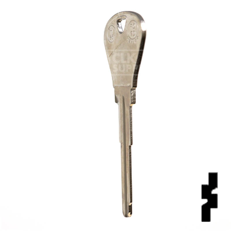 Uncut Key Blank | Ford | H65, X221 Automotive Key JMA USA