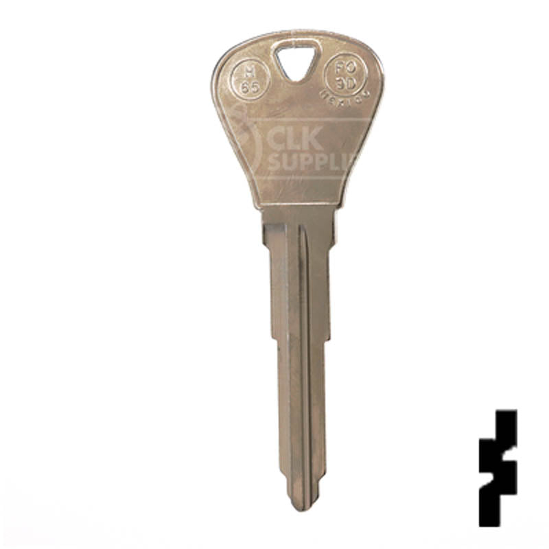 Uncut Key Blank | Ford | H65, X221 Automotive Key JMA USA