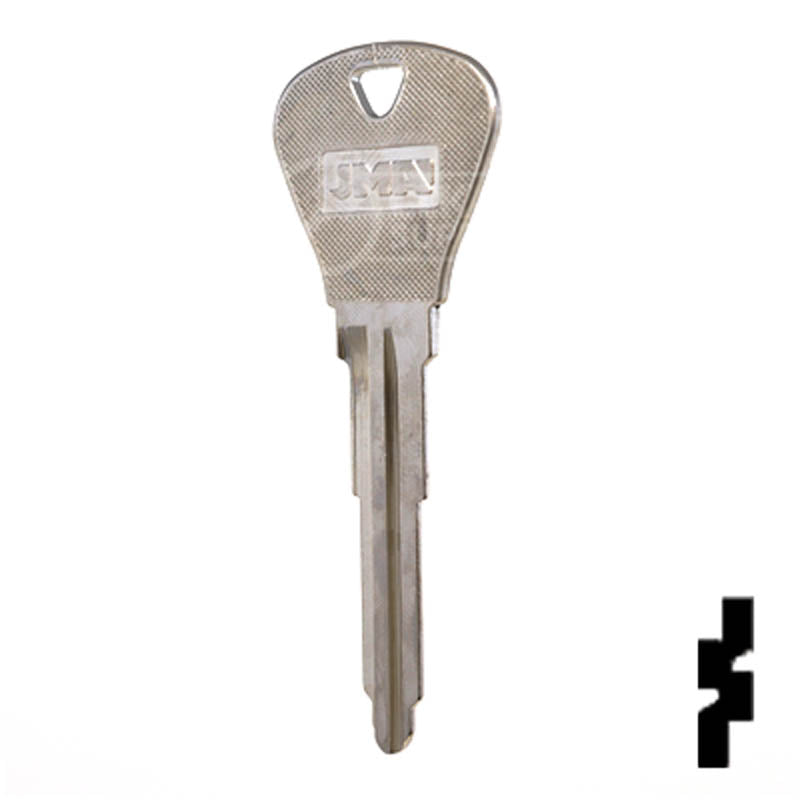 Uncut Key Blank | Ford | H65, X221 Automotive Key JMA USA
