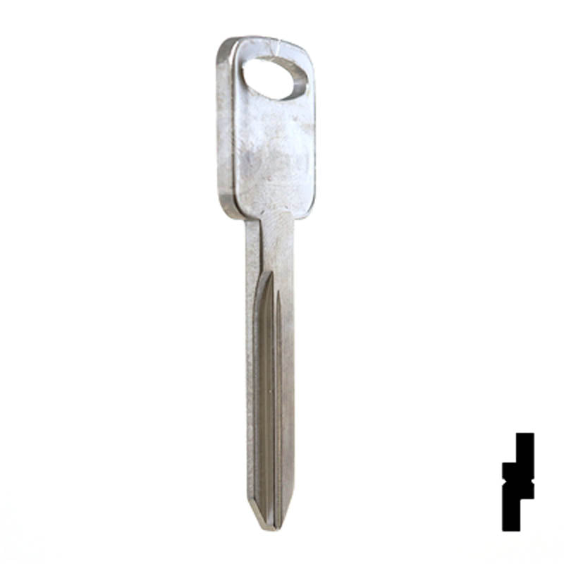 Uncut Key Blank | Ford | H75, 1196FD Automotive Key JMA USA