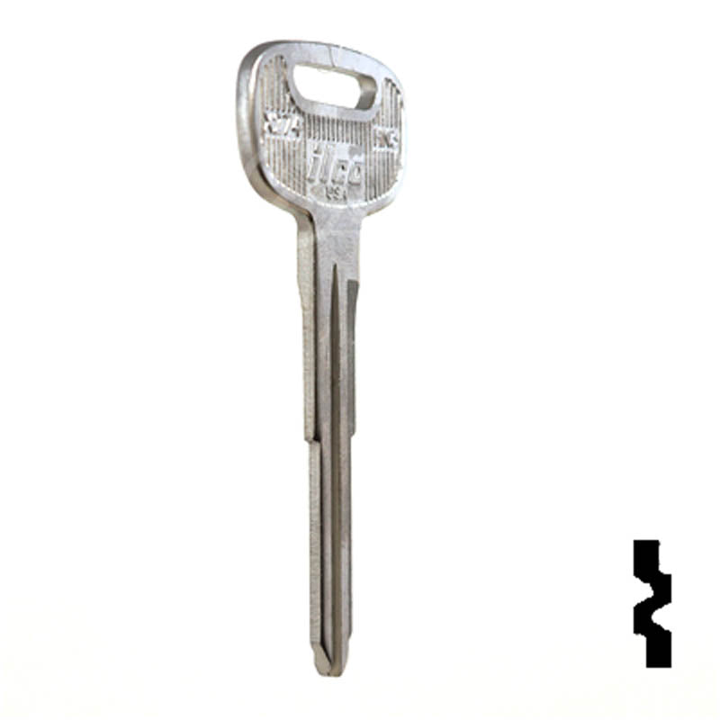 Uncut Key Blank | Hino | X274 ( HN3 ) Automotive Key Ilco
