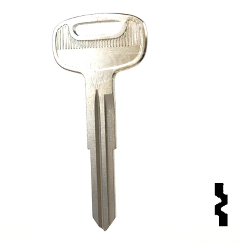 Uncut Key Blank | Hino | X274 ( HN3 ) Automotive Key Ilco