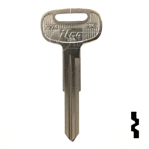 Uncut Key Blank | Hino | X274 ( HN3 ) Automotive Key Ilco