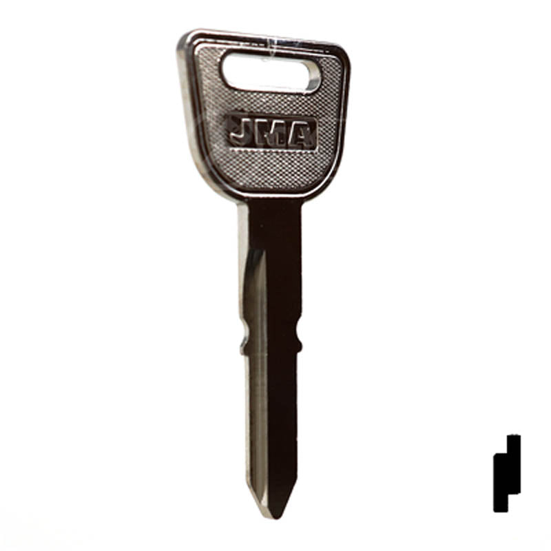 Uncut Key Blank | Honda | X129, HD82 Automotive Key JMA USA