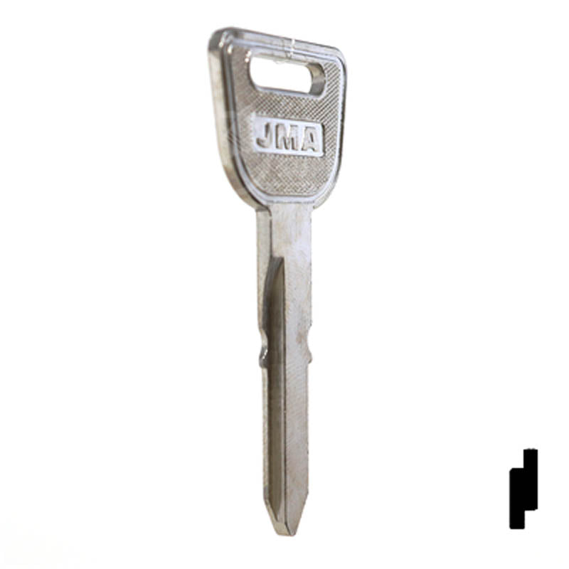 Uncut Key Blank | Honda | X129, HD82 Automotive Key JMA USA