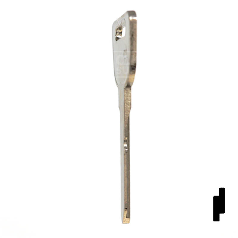 Uncut Key Blank | Honda | X129, HD82 Automotive Key JMA USA
