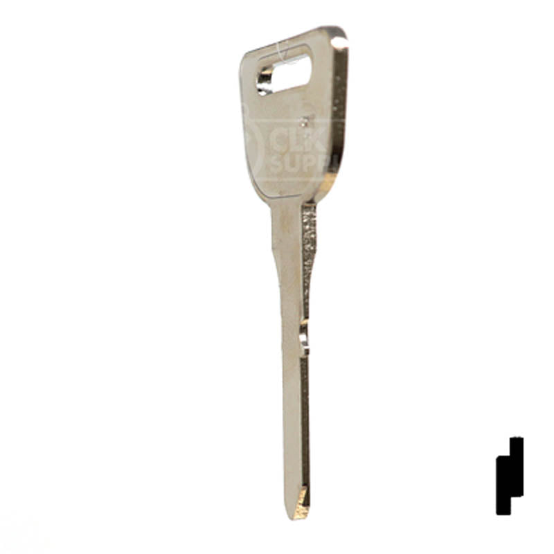 Uncut Key Blank | Honda | X129, HD82 Automotive Key JMA USA