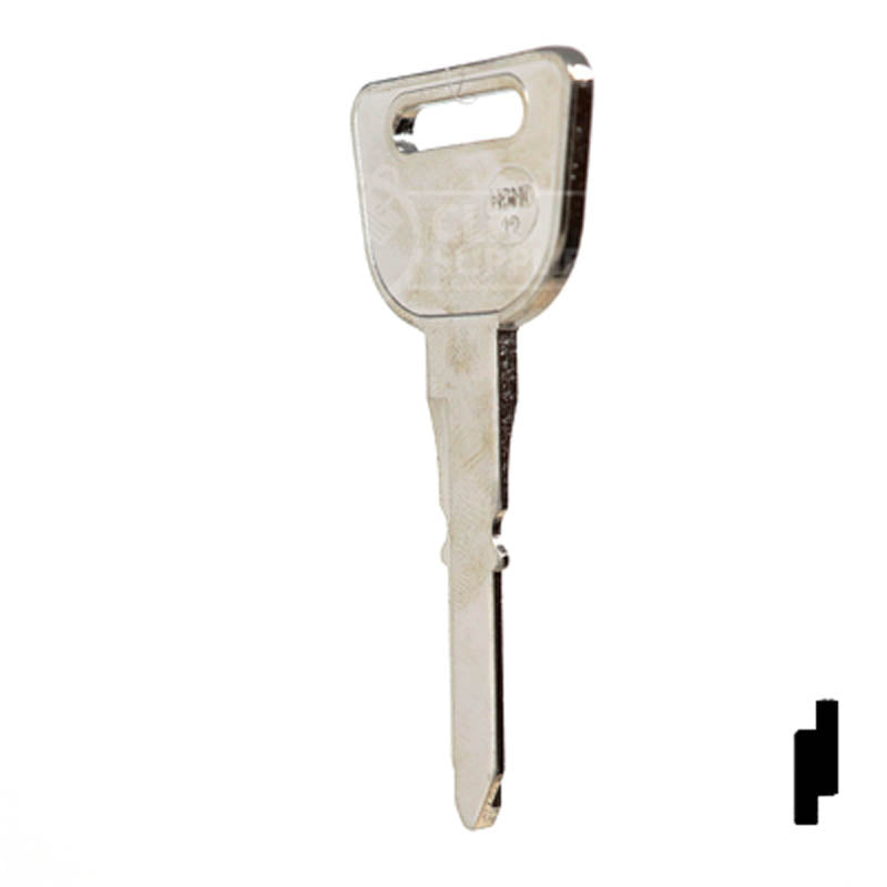 Uncut Key Blank | Honda | X129, HD82 Automotive Key JMA USA