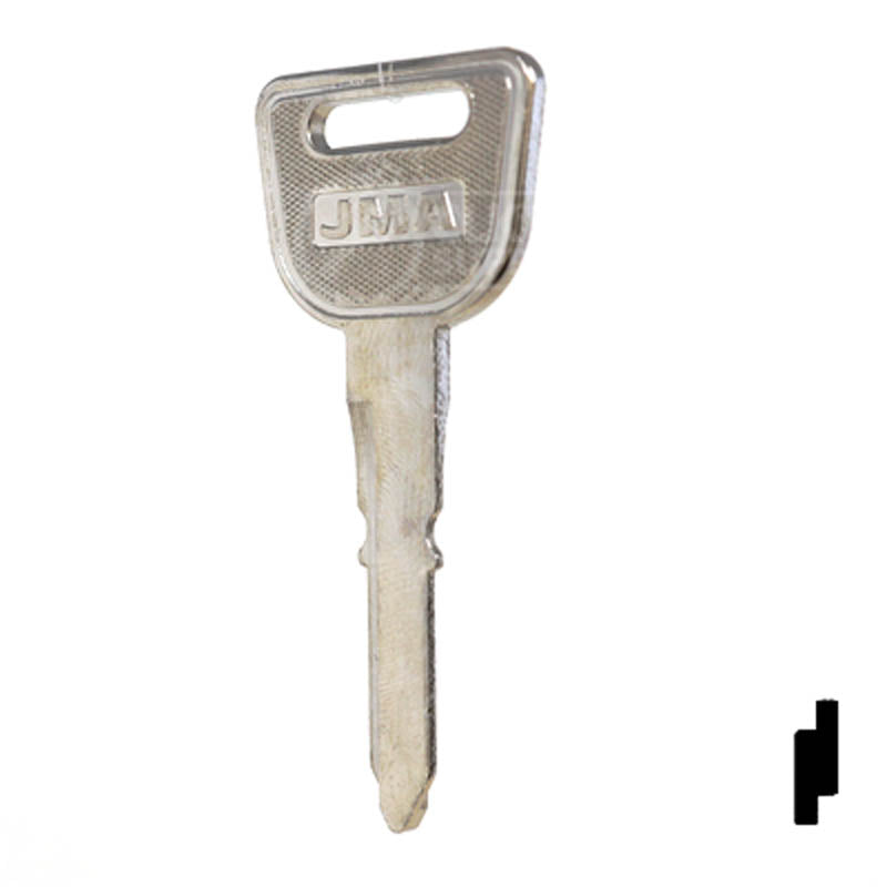 Uncut Key Blank | Honda | X129, HD82 Automotive Key JMA USA