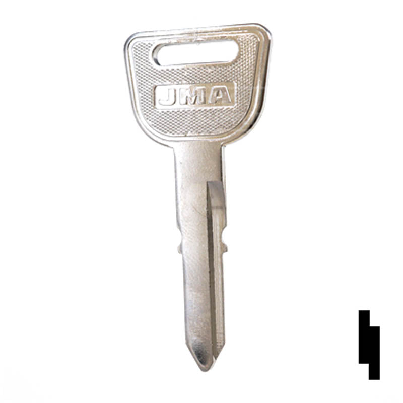 Uncut Key Blank | Honda | X130, HD81 Automotive Key JMA USA