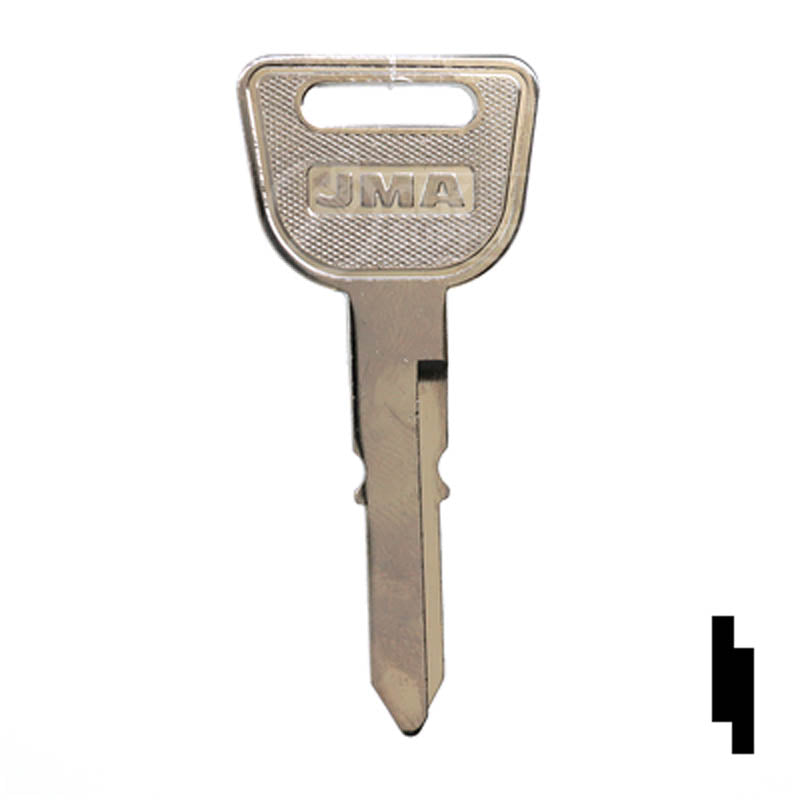 Uncut Key Blank | Honda | X130, HD81 Automotive Key JMA USA