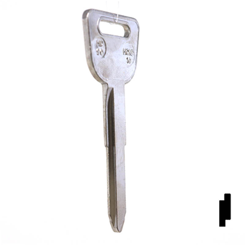 Uncut Key Blank | Honda | X181, HD90 Automotive Key JMA USA