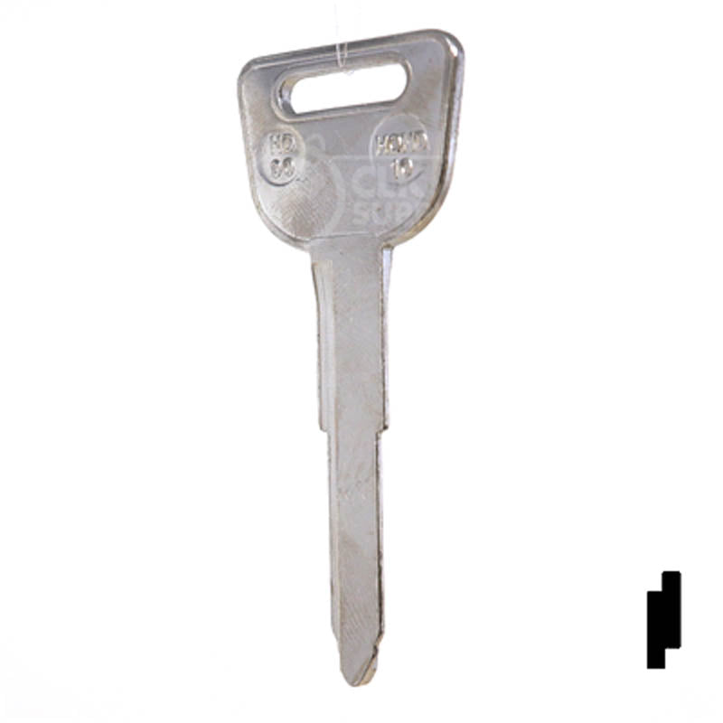 Uncut Key Blank | Honda | X181, HD90 Automotive Key JMA USA
