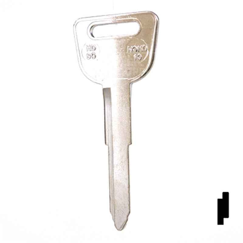 Uncut Key Blank | Honda | X181, HD90 Automotive Key JMA USA