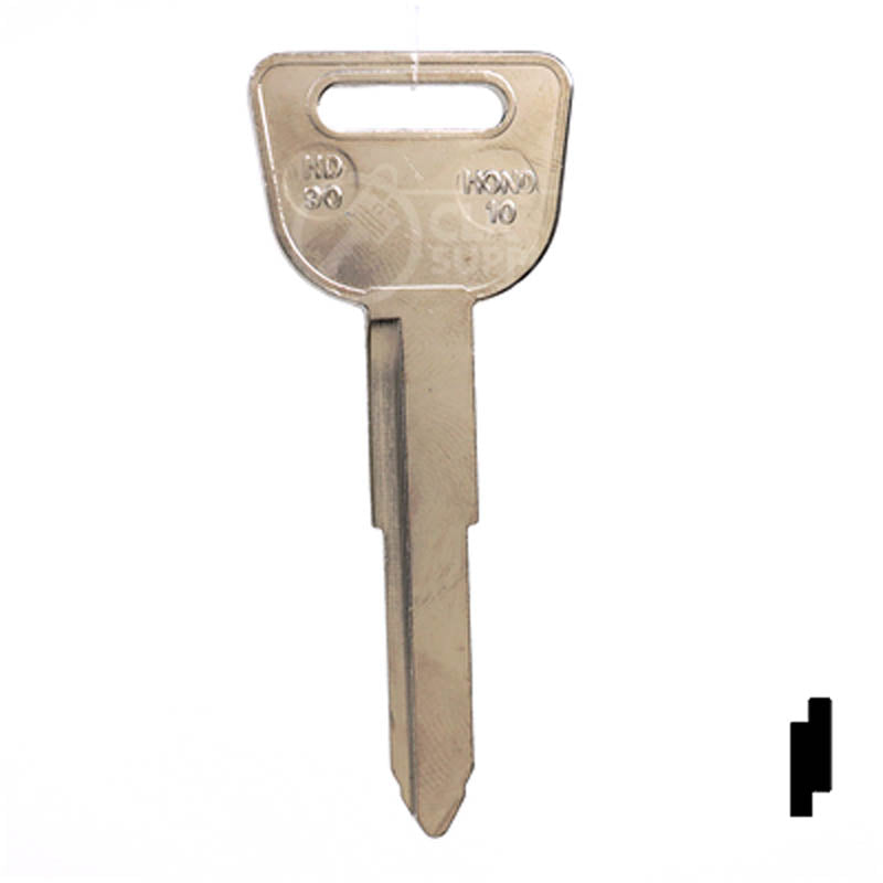 Uncut Key Blank | Honda | X181, HD90 Automotive Key JMA USA